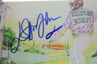 Elton John SIGNED Goodbye Yellow Brick Road ALBUM Vinyl LP AUTOGRAPH w/ PSA 5