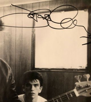 The Smiths Poster Originally Autographed By Morrissey Marr Rourke Joyce 5