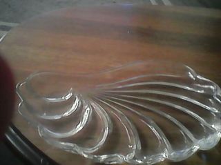Glass Sea Shell Plates
