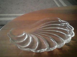 Glass Sea Shell Plates 2