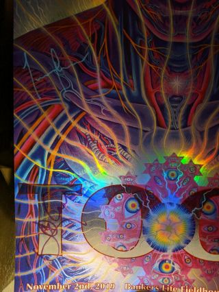 TOOL SIGNED Poster - Indianapolis 11/02/19 - Limited /800 - ALEX GREY 3