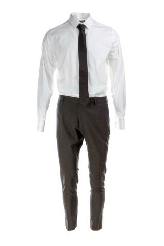 Star Mateo William Levy Screen Worn Dolce & Gabbana Suit Shirt Tie Shoes Ep 318 5