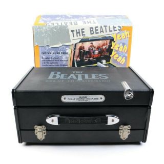 The Beatles Retro Pick - Up Cd Player Limited Edition Only 1,  000 Made 1998.  Mib