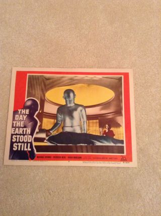 The Day The Earth Stood Still 1951 Gort Lobby Card