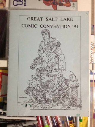 Hellboy 1991 Great Salt Lake Comic Convention Pamphlet