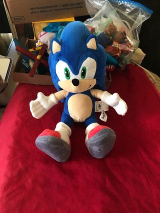 Sonic The Hedgehog Classic 12 " Plush Ltd Sega Prize Europe Extremly Rare