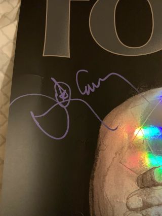 TOOL 10/31/19 Milwaukee Signed Poster Rainbow Foil Ultra Rare Number 54/650 2