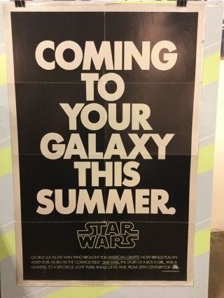 “star Wars” Movie Poster 1976