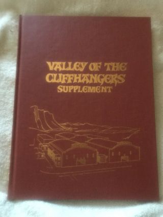 VALLEY OF THE CLIFFHANGERS Jack Mathis Republic Pictures 1975 1st ED Very Good 7
