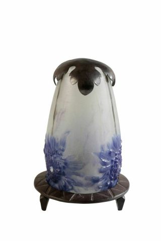 Gabriel Argy - Rousseau Glass Lamp (daum,  Galle,  Amalric,  Pate De Verre)