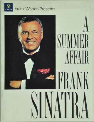 Frank Sinatra A Summer Affair Program London Arena 1992