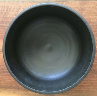 Clyde Burt signed Pedestal bowl earthenware Ceramic Pottery Mid Century MCM 2