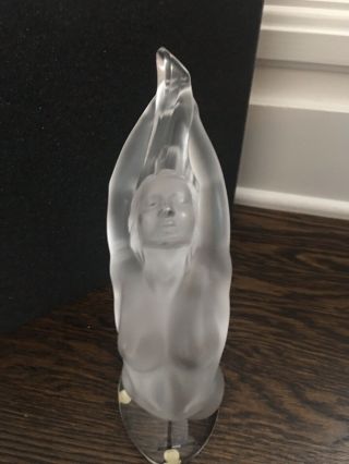 Lalique Crystal Statuette Acrobat GM J Levee 1193700,  Never out of box 3