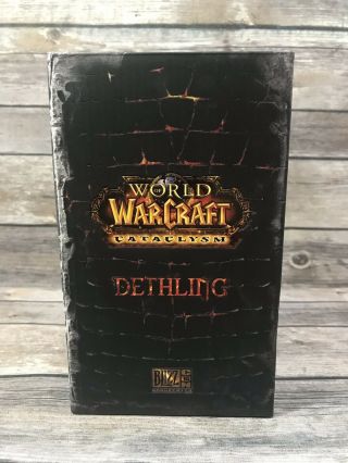 2010 Blizzcon Dethling Premium World Of Warcraft Cataclysm Wow Dragon Figure