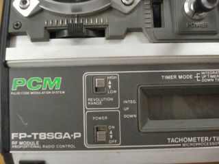 Futaba Fp - T8sga - P Transmitter Pcm Back To The Future Delorean Movie Doc Brown