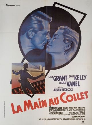 To Catch A Thief R1980s French Grande Poster
