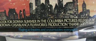 Donna Summer Thank God Its Friday promotional soundtrack poster 3