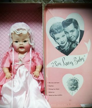 Rare 1952 American Character 15 In " I Love Lucy Baby " W/original Box