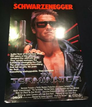 The Terminator (1984) Movie Poster Near - - Rolled (p1)