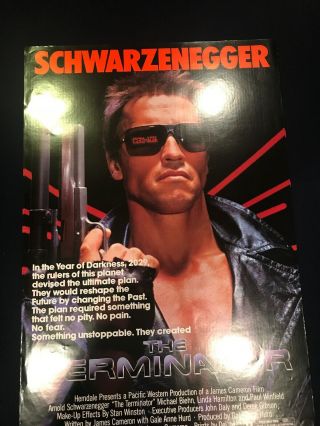 The Terminator (1984) movie poster near - - rolled (P1) 2