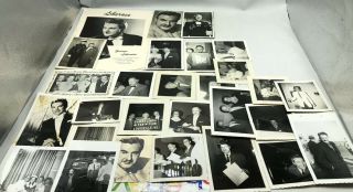 1950’s Wladziu Valentino Liberace Card And Pics