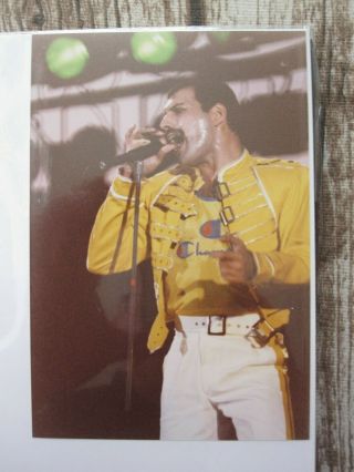 Queen Photograph Album Final Freddie Mercury Knebworth Concert 1986 Magic Tour