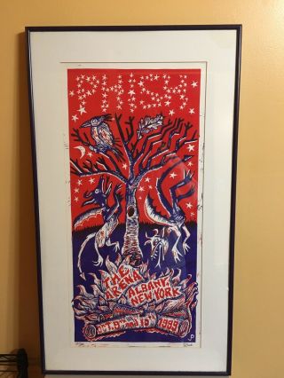 PHISH POSTER The Albany Arena N.  Y.  October 9th & 10th 1999 2