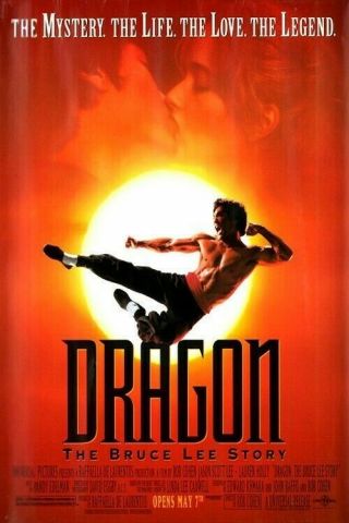 Dragon The Bruce Lee Story Screen Nunchucks Jason Scott Lee Movie Prop