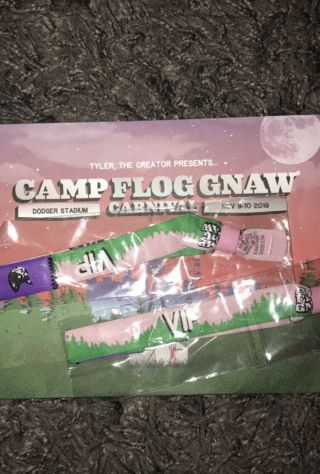 2019 Camp Flog Gnaw 2 - Day Vip Wristband (2 Wristbands)
