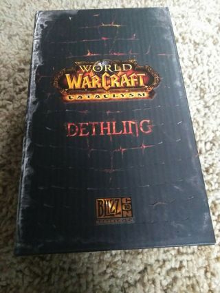 2010 Blizzcon Dethling Premium World Of Warcraft Cataclysm Wow Dragon Figure