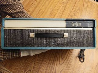 ‘The Beatles Record Player’ U.  S 1964 model 1000 4 speed phonograph w/ serial tag 5