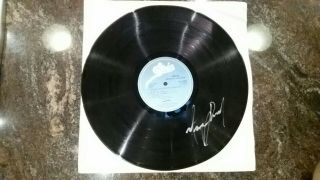 Michael Jackson Signed Autograph Vinyl Record Thriller Album