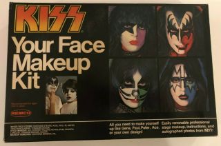1978 Kiss Your Face Remco Makeup Kit Complete - Aucoin