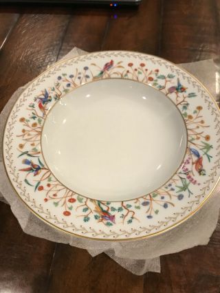 Tiffany & Co Audubon 8 1/2 Inch Rimmed Soup Bowls (8)