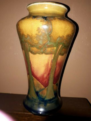 Early William Moorcroft Eventide Art Noveau Pottery Vase