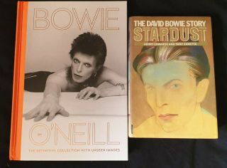 Signed Books: " Stardust " & " Bowie By O 