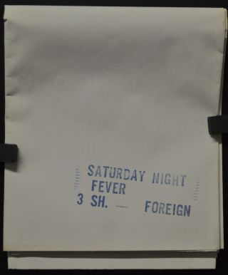 SATURDAY NIGHT FEVER ' 77 ORIG 41X81 3 - SHEET MOVIE POSTER JOHN TRAVOLTA K.  GORNEY 2