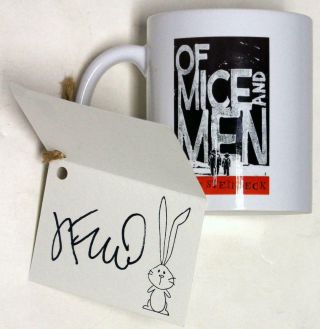 James Franco Signed Of Mice & Men Cast & Crew Only Opening Night Gift Mug