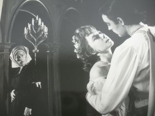 Rare Romeo & Juliet Photograph By Angus Mcbean Surrealist Harvard Theatre 10 X 8