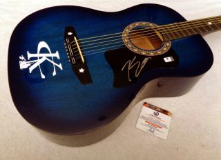 Kenny Chesney Autographed Signed Acoustic Guitar W/ Ga -,