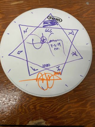 Tool Drumhead Signed