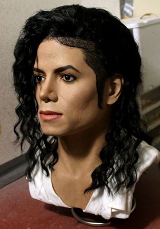 1/1 Lifesize CUSTOM Michael Jackson bust Black or White Dangerous era 7