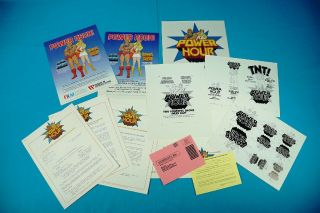 He Man She Ra Masters Of The Universe 1985 Power Hour Filmation Large Press Kit