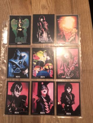 Kiss Rare Holy Grail Collectors Cards Not Aucoin 10th Anniversary Card Set 4