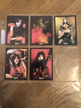 Kiss Rare Holy Grail Collectors Cards Not Aucoin 10th Anniversary Card Set 5