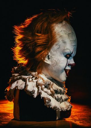 PENNYWISE IT Life size resin bust mask by FPS Jason Myers 4