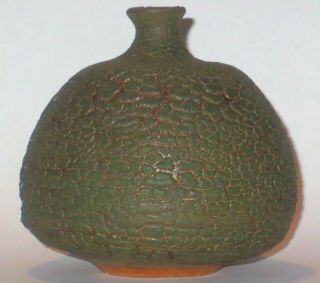 Mid Century Modern Doyle Lane Studio Pottery Weed Pot w/Interesting Glaze 4