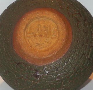 Mid Century Modern Doyle Lane Studio Pottery Weed Pot w/Interesting Glaze 7
