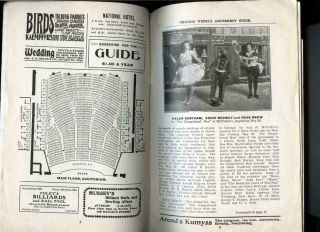 CHICAGO WEEKLY AMUSEMENT GUIDE May 27 1906 Williams Walker 1st Black Superstars 7