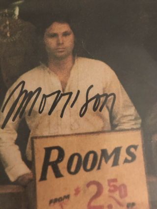 Jim Morrison Autographed The Doors Album 2